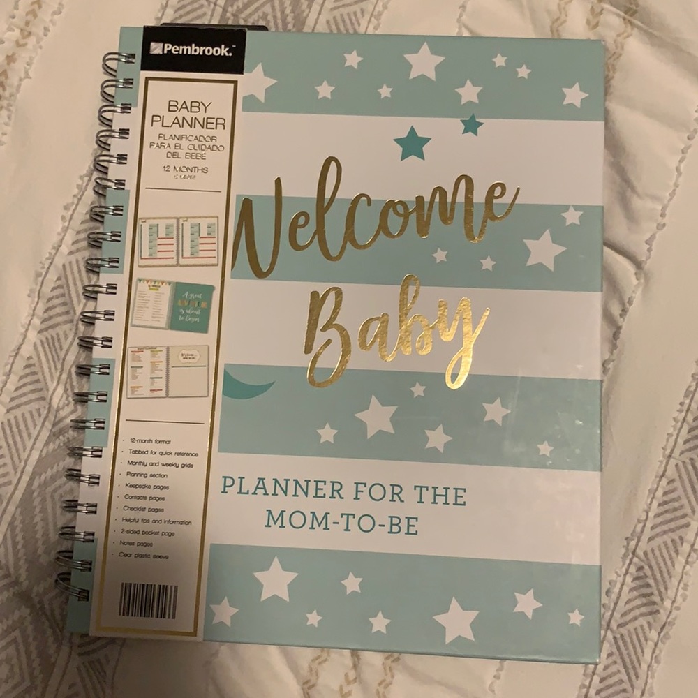 Brand new Baby Planner- for the mom to be.